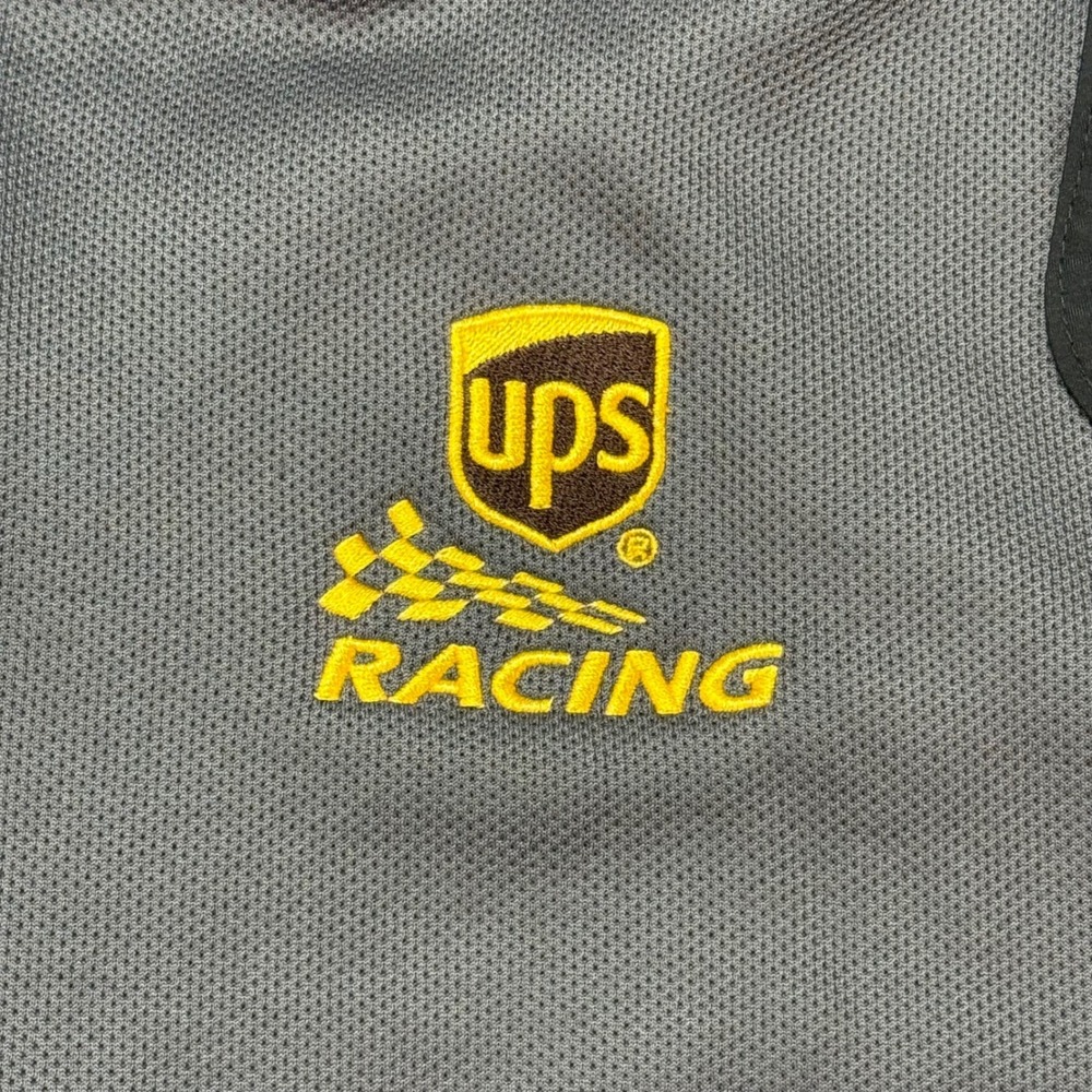 OGIO UPS Racing Jacket Mens XL Full Zip Fleece Lined Gray Black - Picture 5 of 8